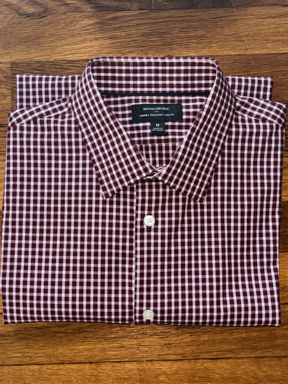 Banana Republic Men's Slim-Fit Wrinkle-Resistant Dress Shirt
